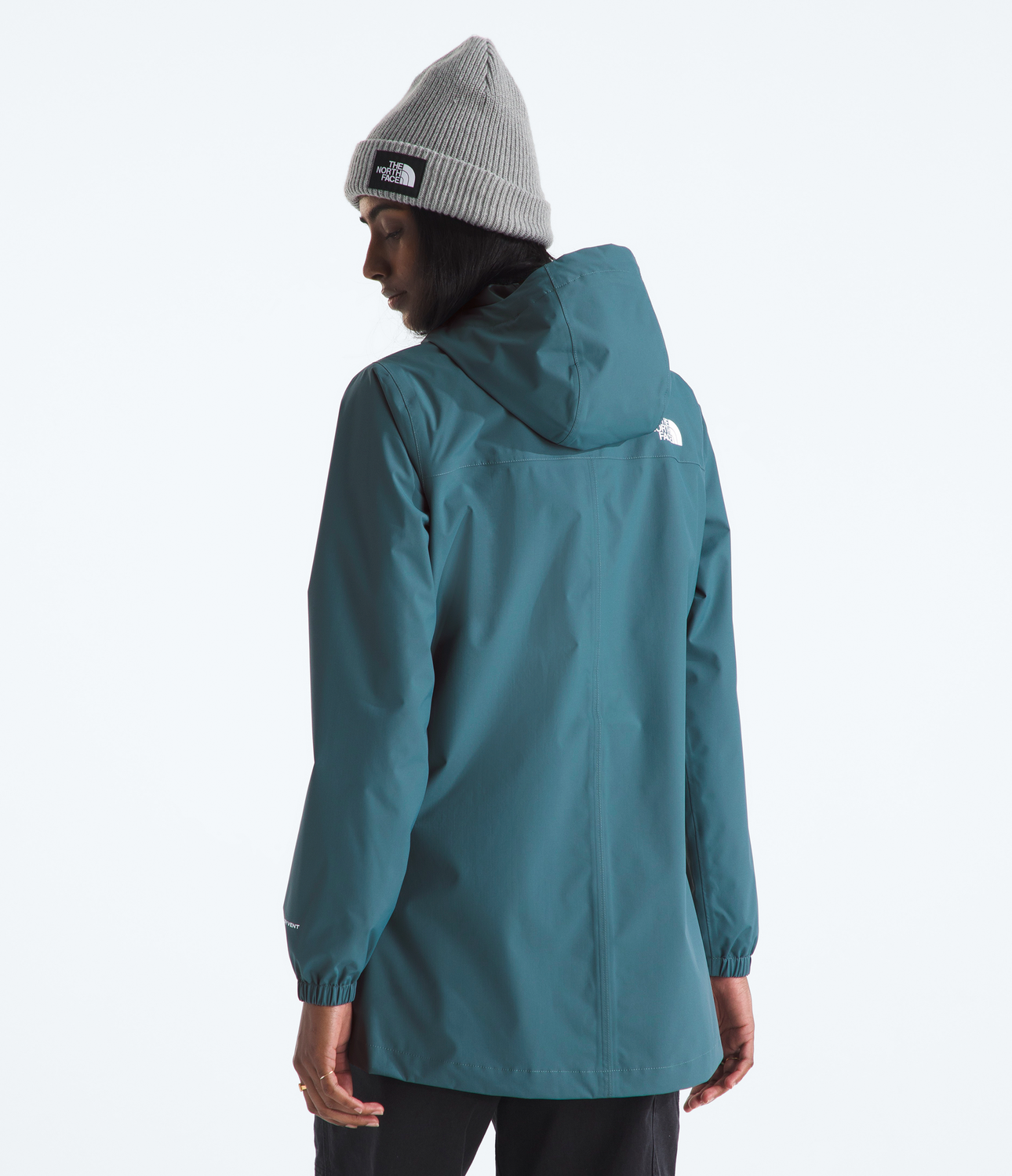 Chaqueta Impermeable Antora Rain Parka Mujer Azul-1