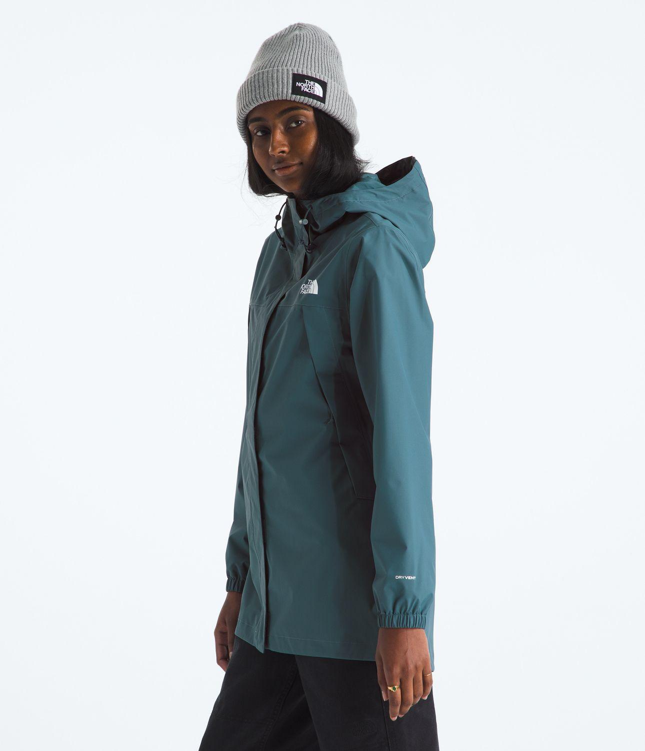 Chaqueta Impermeable Antora Rain Parka Mujer Azul-4