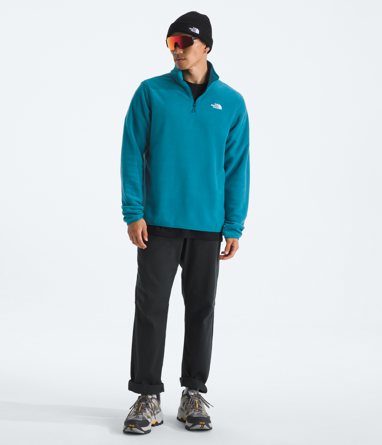 Polar Glacier Fleece 1/4 Zip Jacket Hombre Azul-2