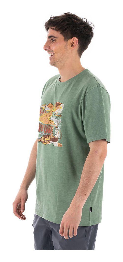 Polera Andesgear Hombre Tierra Verde-1