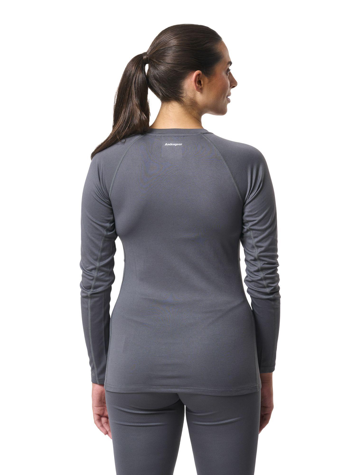 Primera Capa Andesgear Mujer Trekking Top - Gris-1
