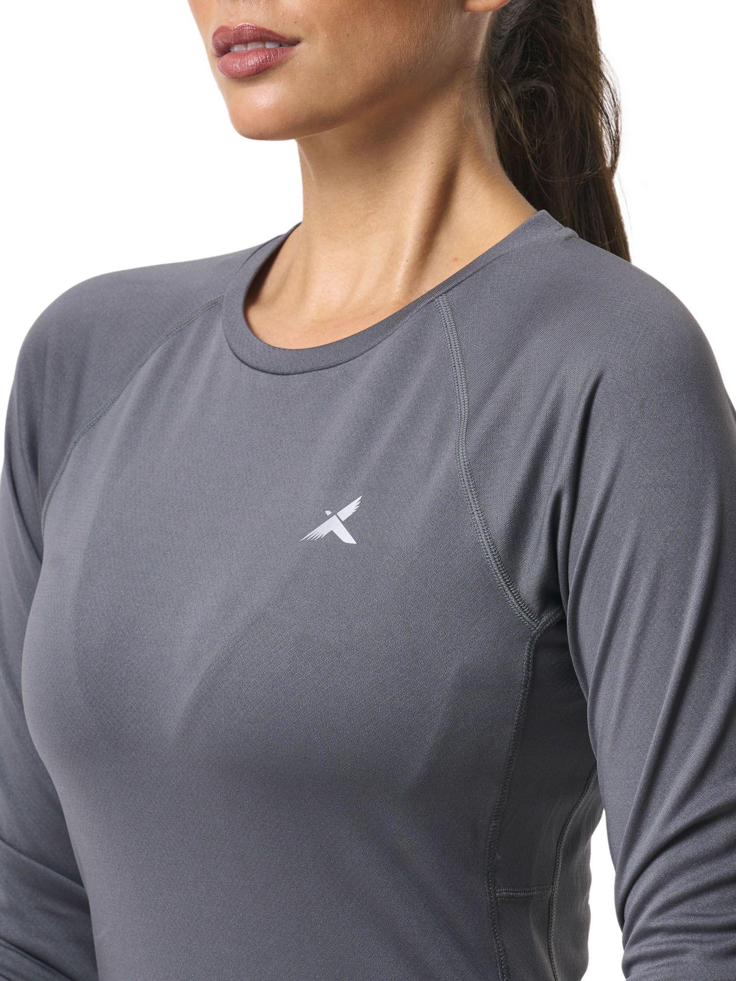 Primera Capa Andesgear Mujer Trekking Top - Gris-3