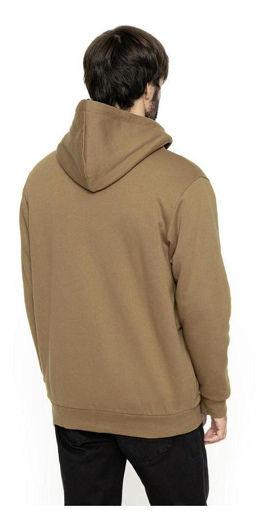 Polerón Kivül Hombre Keto Sherpa Hoodie Café-1