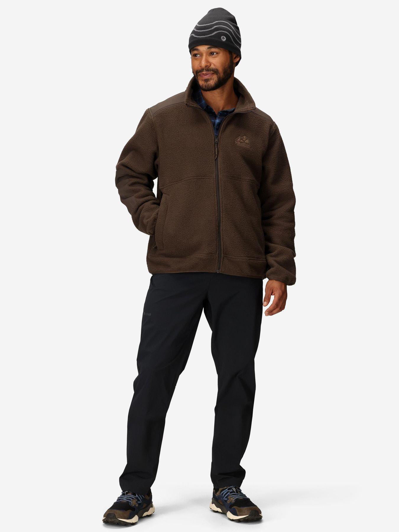 Polar Marmot Hombre Wanderer High Pile Café-2