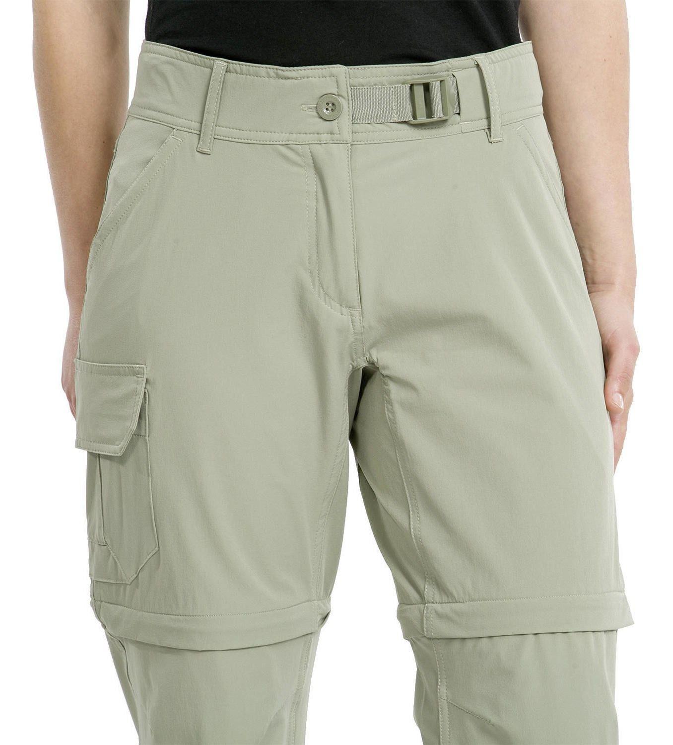 Pantalón Andesgear Mujer Desmontable Carelmapu AG040 Verde-2