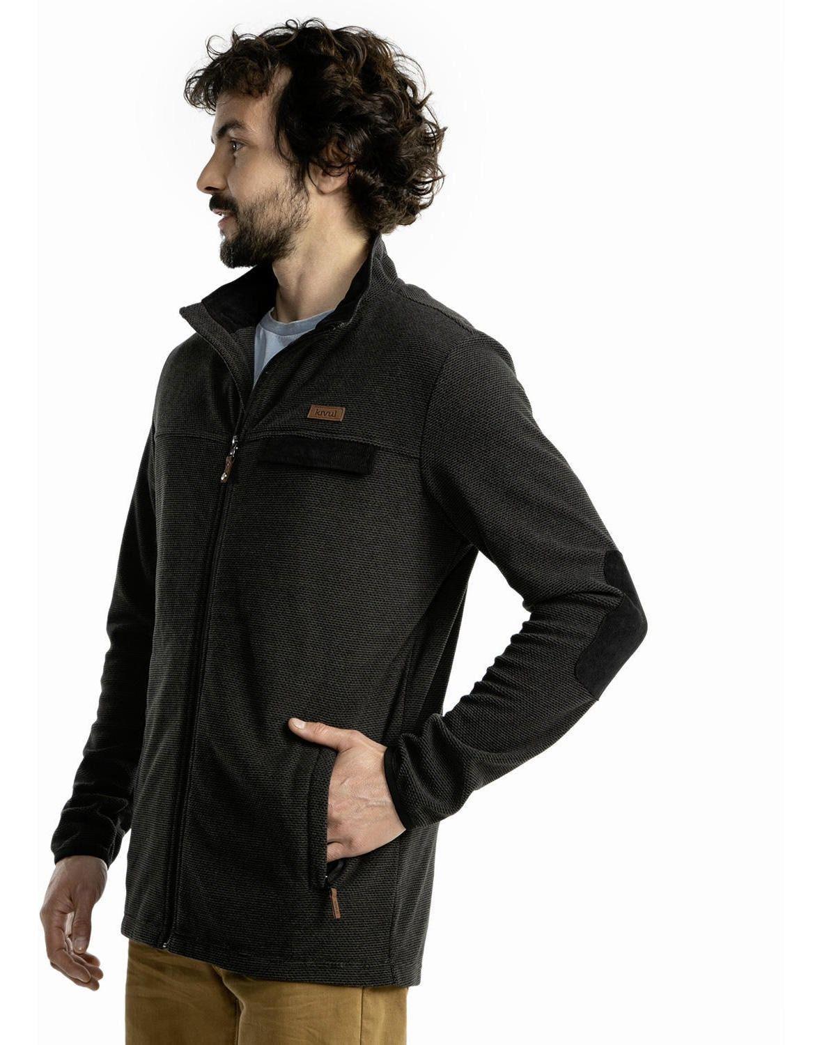 Polar Kivül Hombre Nandor Fleece Cotelé Grafito-1