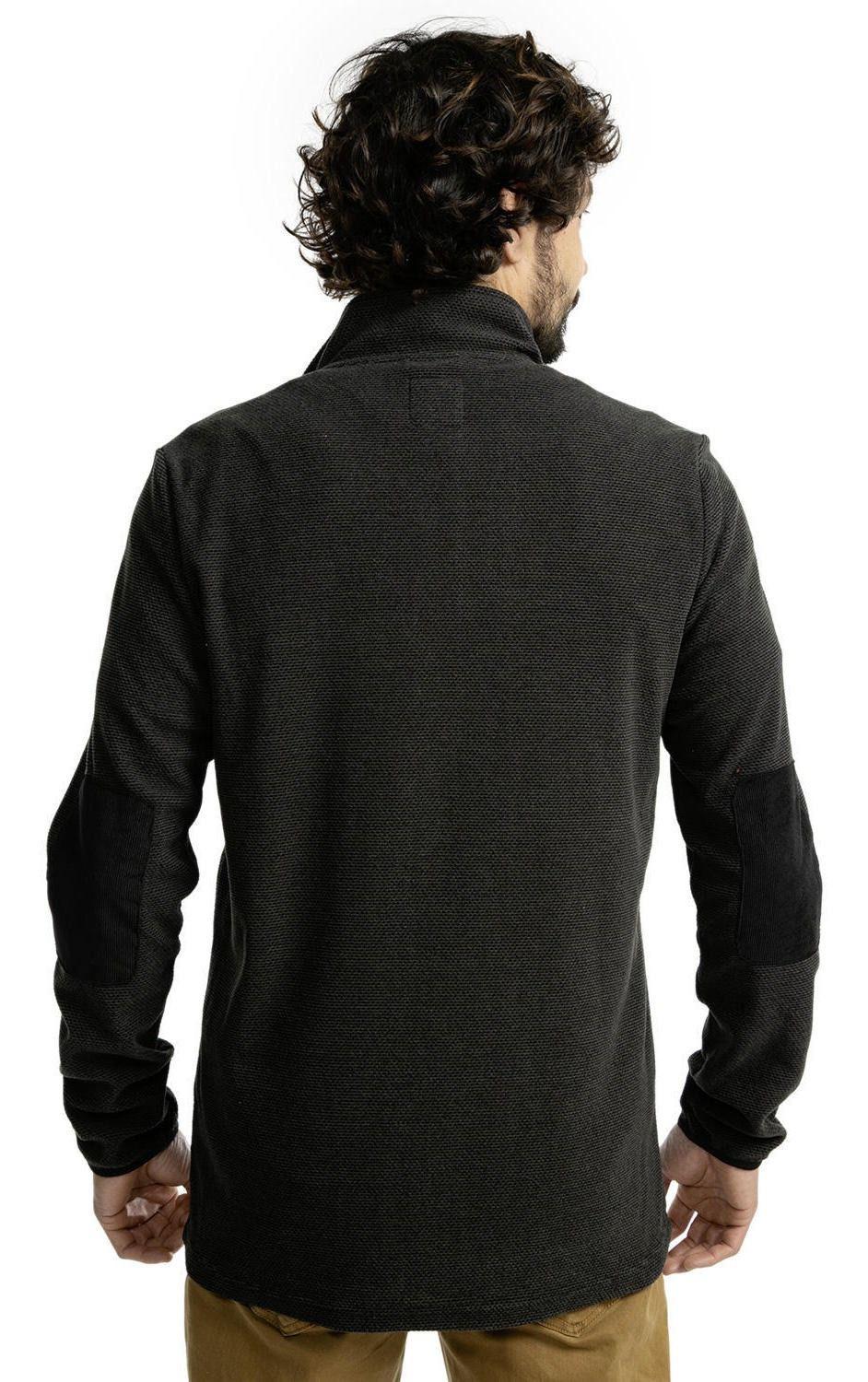 Polar Kivül Hombre Nandor Fleece Cotelé Grafito-2