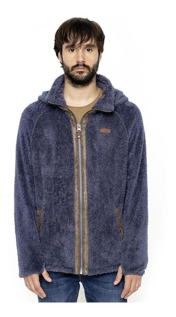Polar Kivül Hombre Elek Shaggy Con Gorro Azul Azul-0
