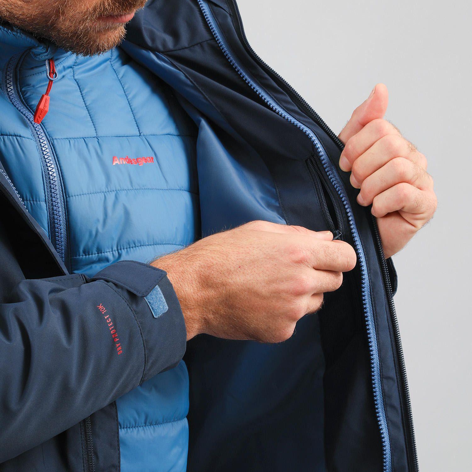 Chaqueta Andesgear Hombre 3 En 1 Malalcahuello Azul Azul-3
