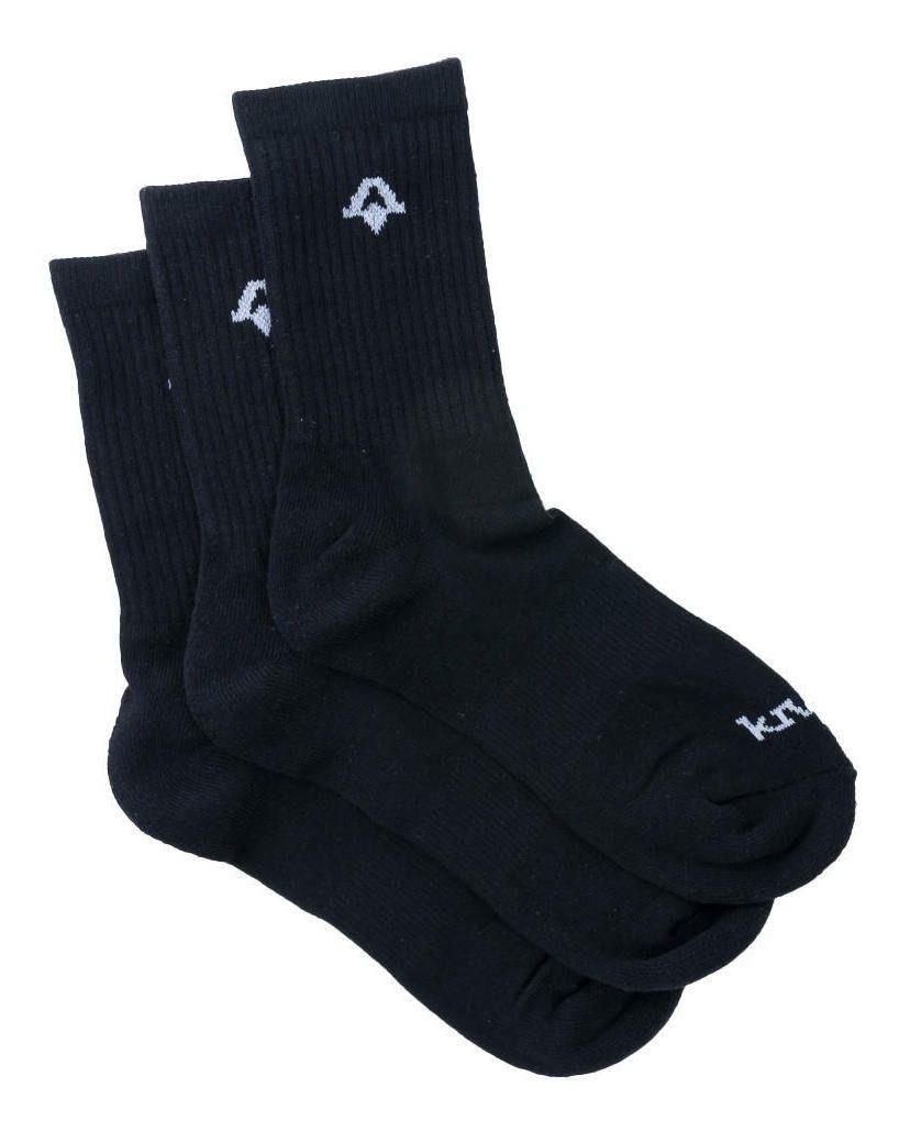 Calcetín Kivül Unisex Elo Washed 3pack Reciclado Negro-0