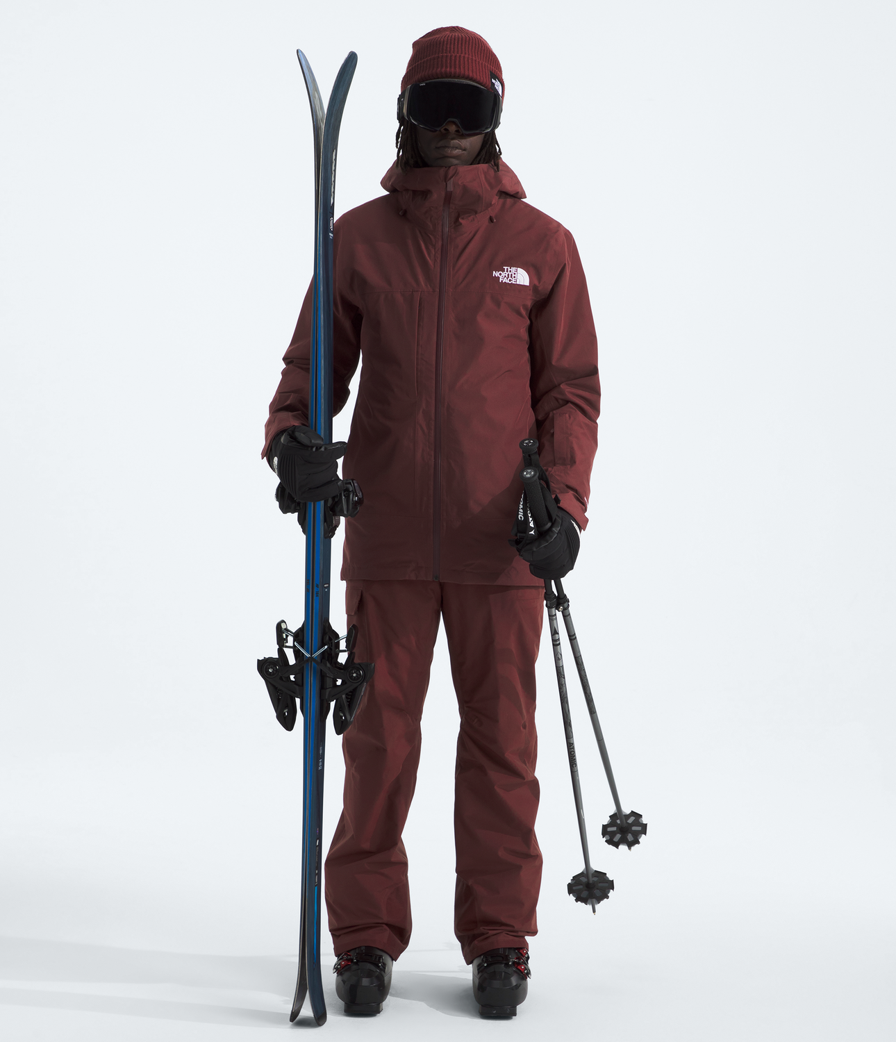 Chaqueta Thermoball Snow Triclimate Jacket Hombre Burdeo-2