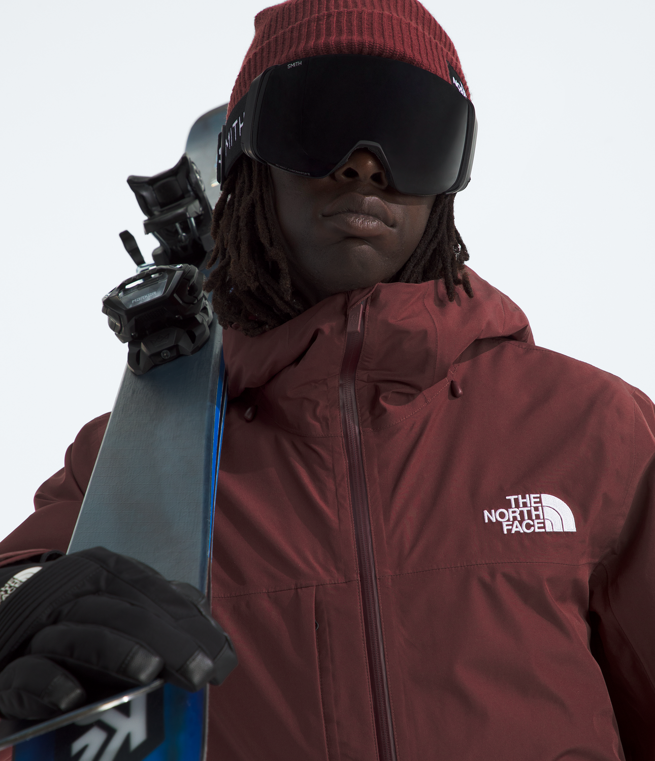 Chaqueta Thermoball Snow Triclimate Jacket Hombre Burdeo-3