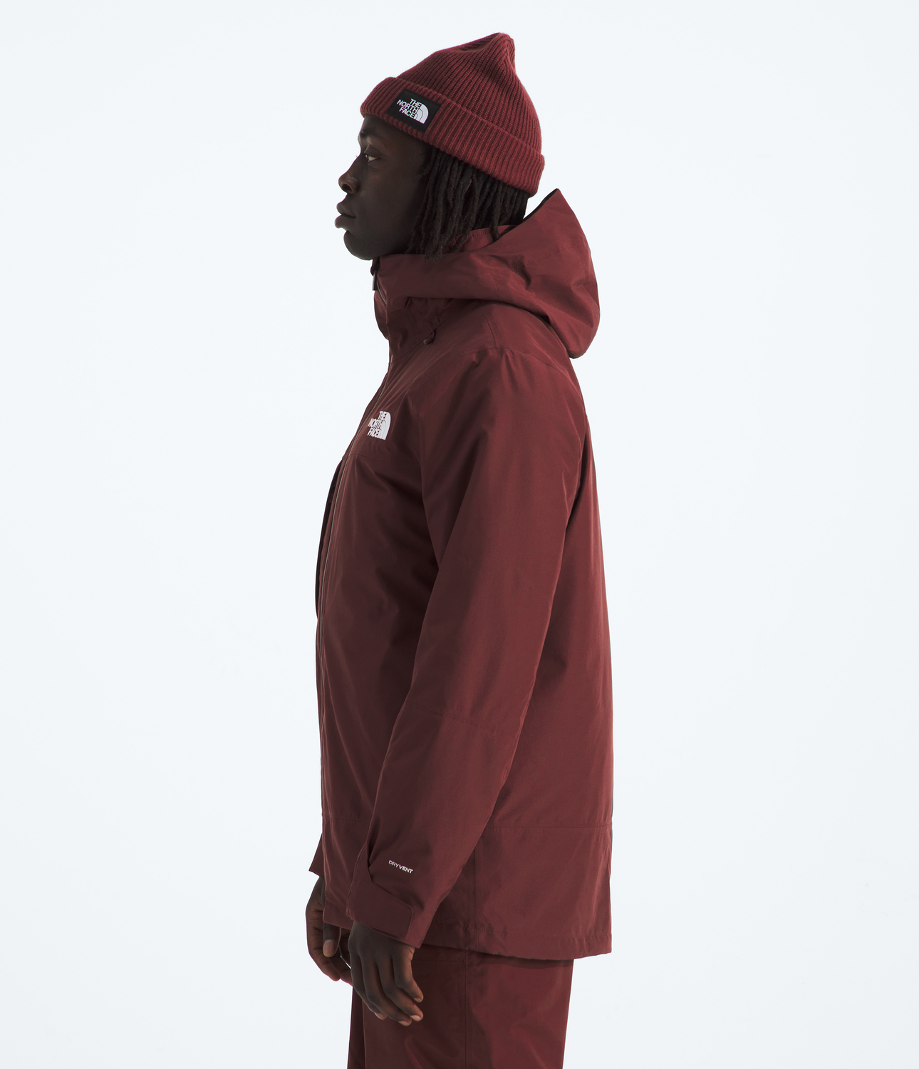 Chaqueta Thermoball Snow Triclimate Jacket Hombre Burdeo-4