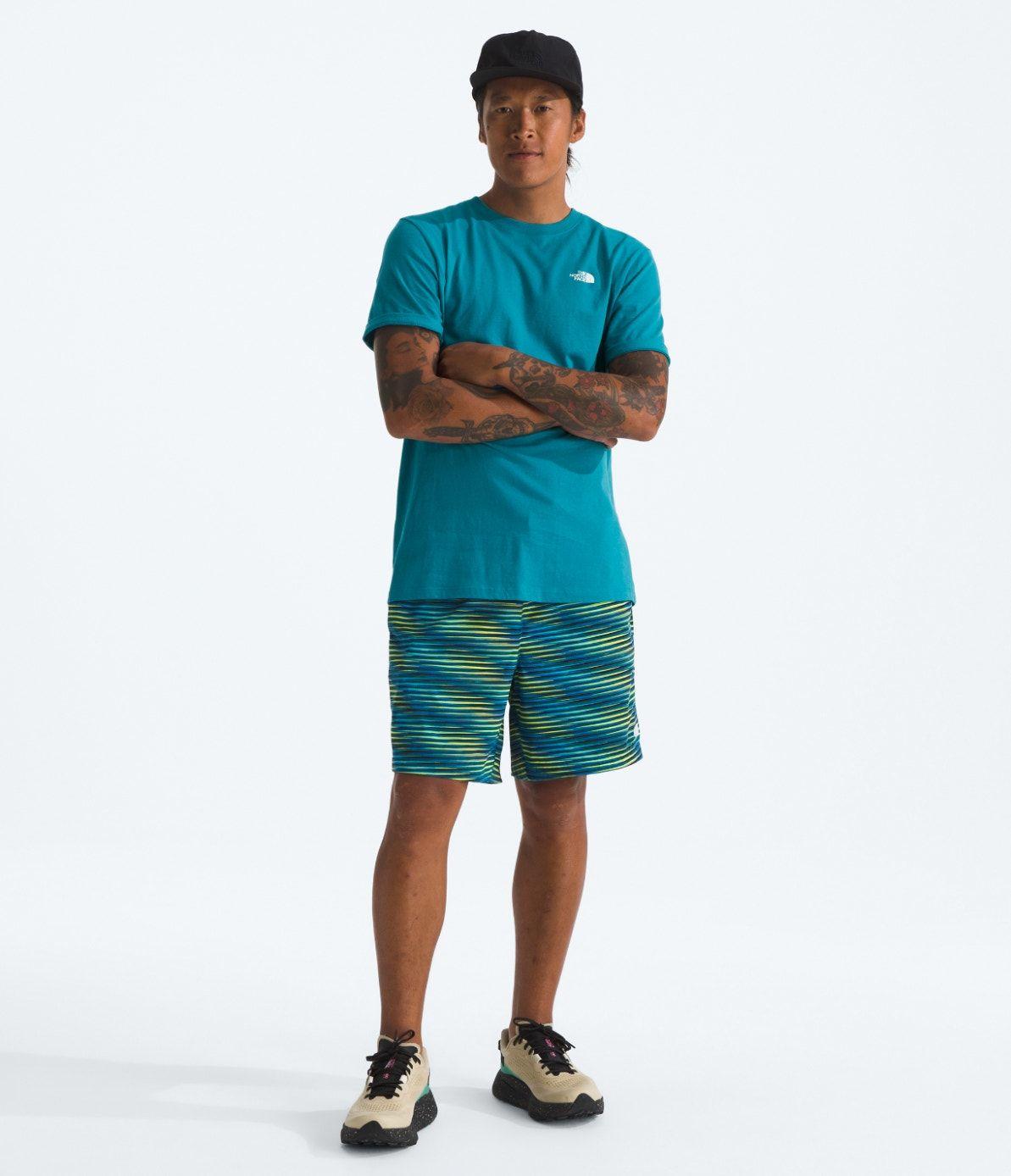 Polera The North Face Hombre S/S Box Nse Celeste-2