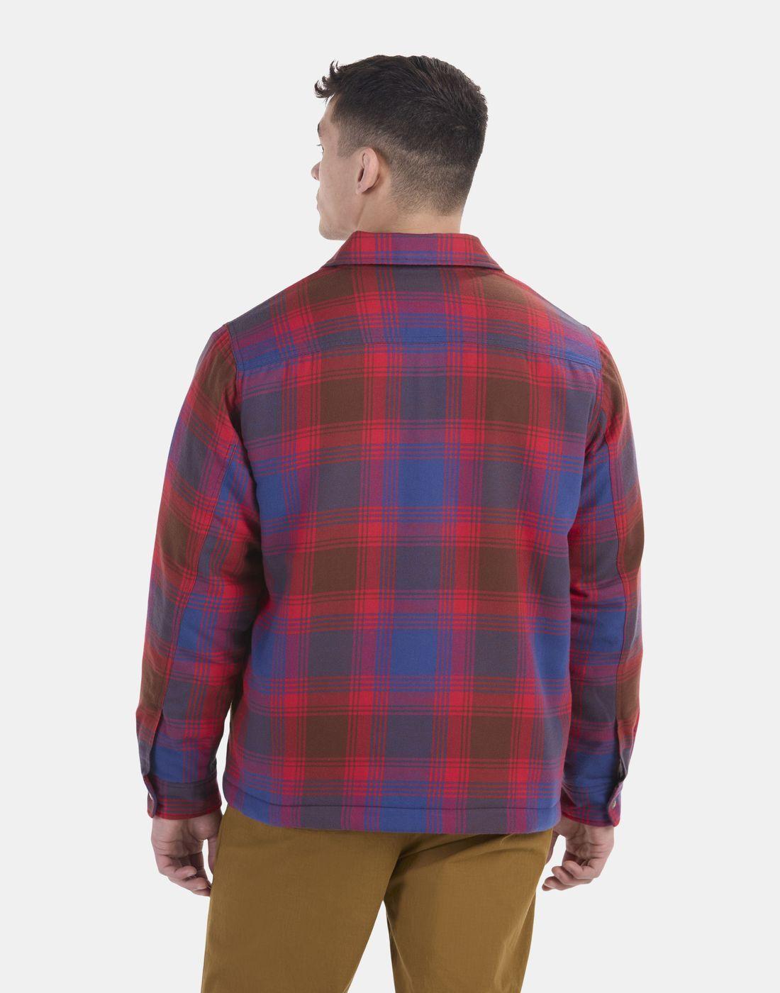 Chaqueta Marmot Hombre Ridgefield Sherpa Shirt Jacket Rojo-1