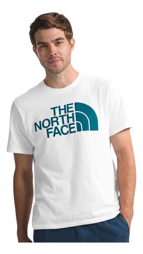Polera The North Face Hombre Manga Corta Half Dome Blanco-0