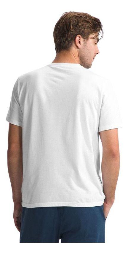 Polera The North Face Hombre Manga Corta Half Dome Blanco-1