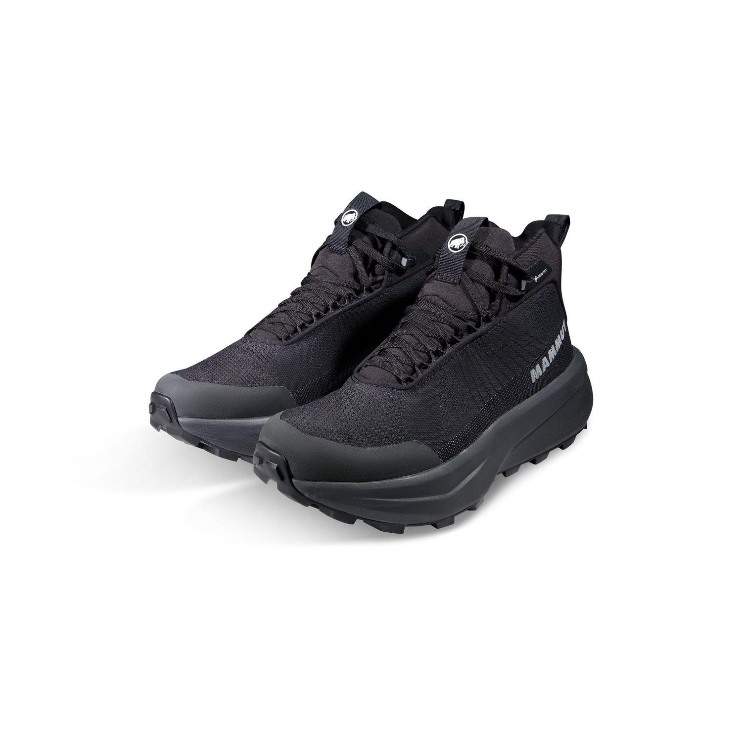 Zapatilla Mammut Men Aenergy Mtn Mid Gtx Negro-2