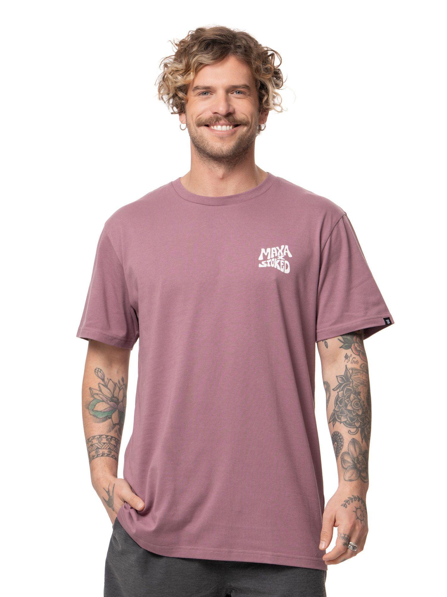 Polera Stoked Hombre Kombu Morado-0