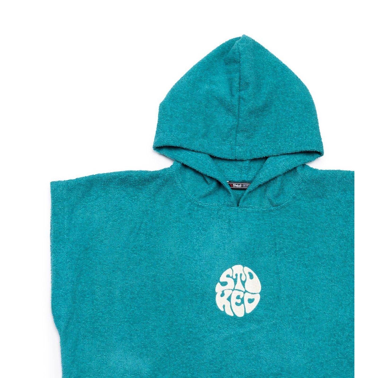 Poncho Stoked Niño Liso Único color-2