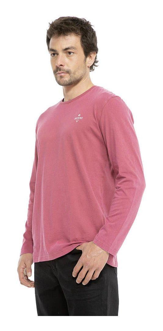 Polera Kivül Hombre Kinla Ml Fucsia Fucsia-1