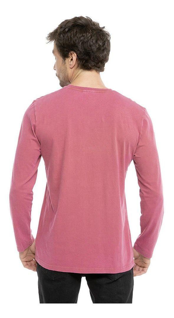 Polera Kivül Hombre Kinla Ml Fucsia Fucsia-2