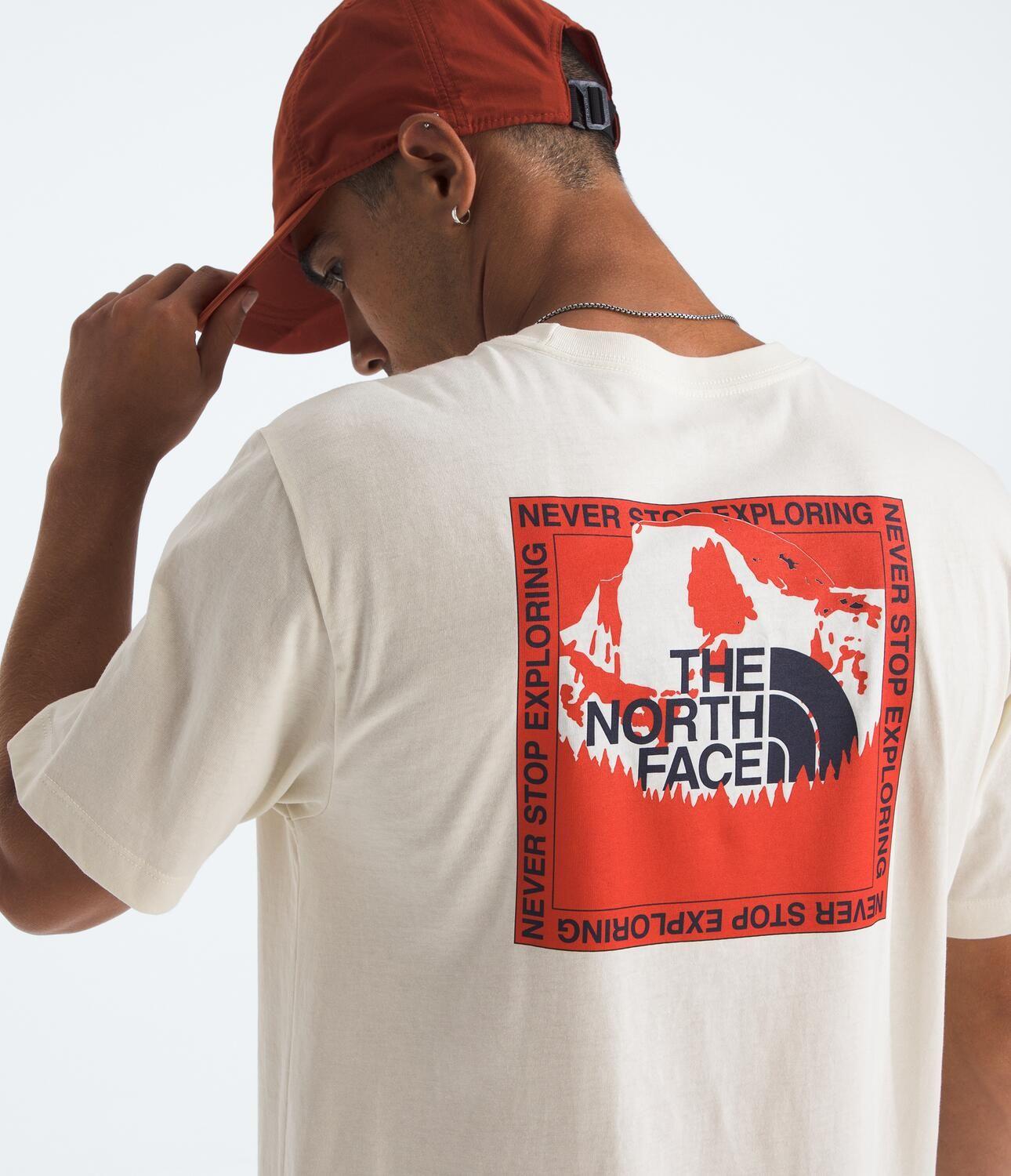 Polera Stay Exploring Regular Short Sleeve Te Hombre Blanco-2