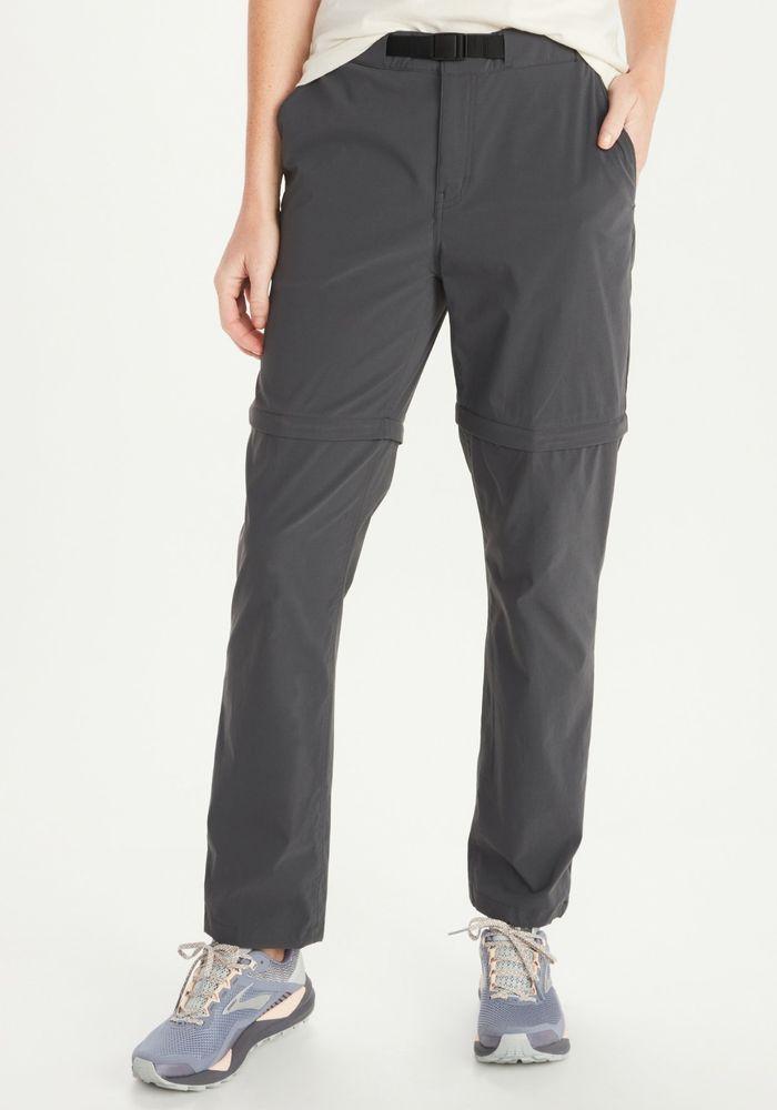 Pantalón Marmot Mujer Kodachrome Convertible Gris-0