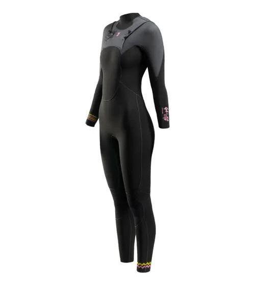 Traje Stoked Mujer De Surf G4 543 Negro-1