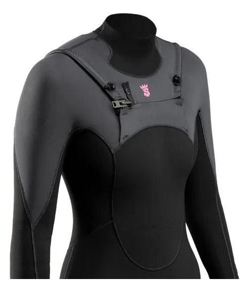 Traje Stoked Mujer De Surf G4 543 Negro-2