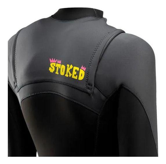 Traje Stoked Mujer De Surf G4 543 Negro-3