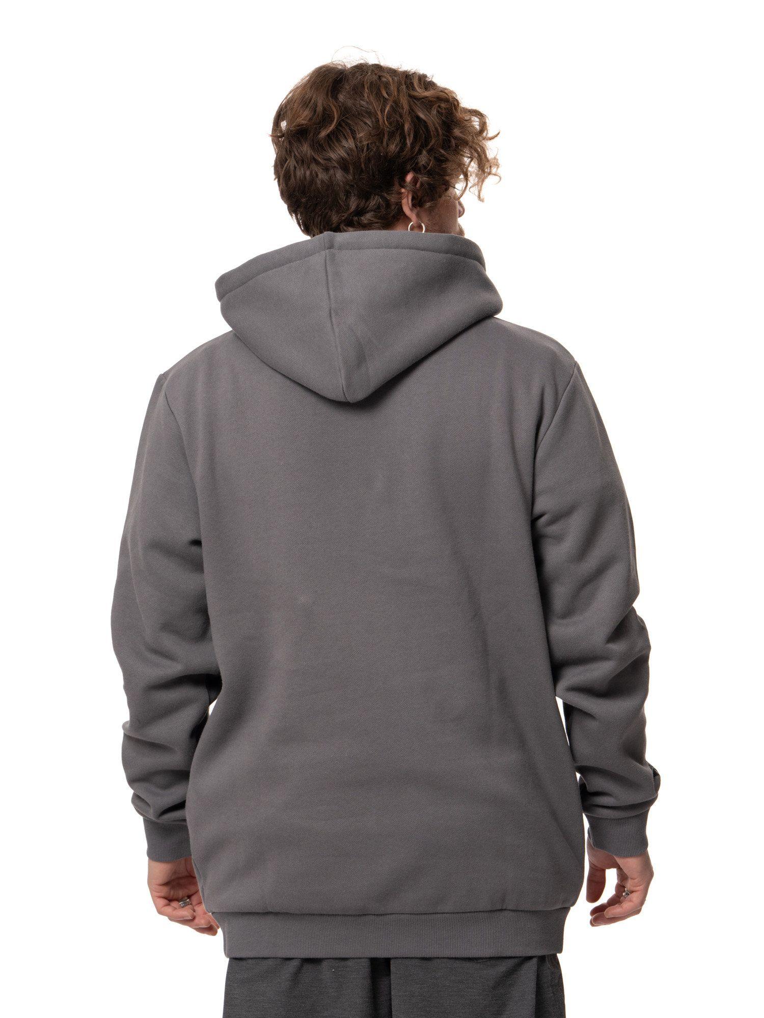 Poleron Stoked Hombre Logo Gris Claro-2