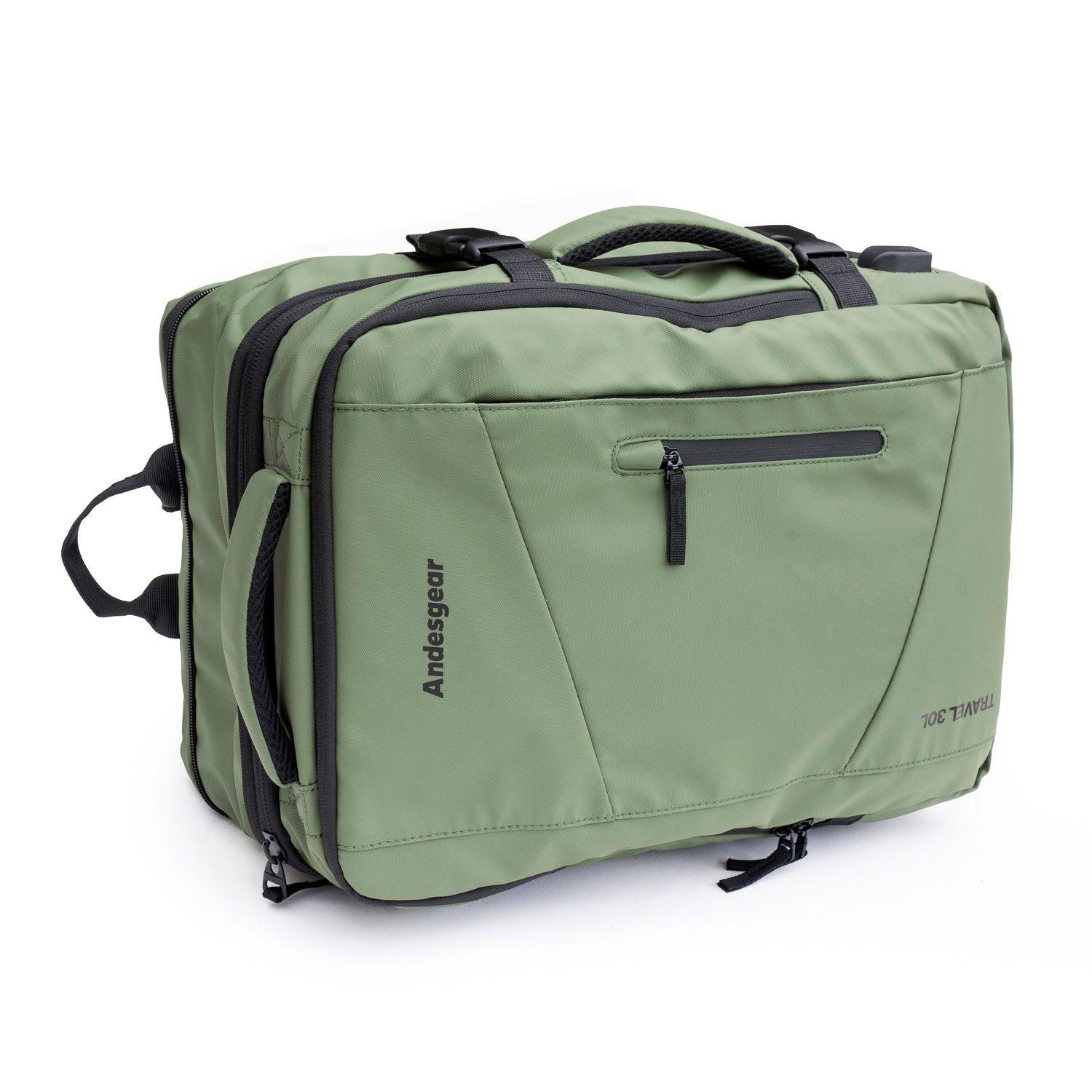 Mochila Andesgear Unisex Travel 30L Verde-3