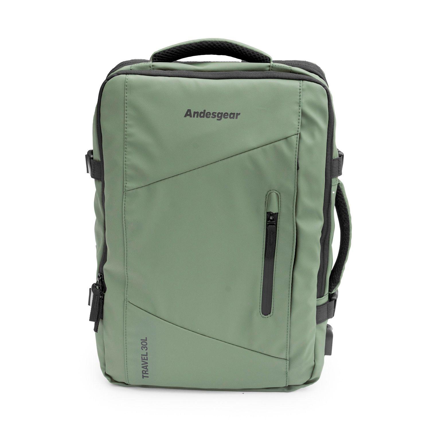 Mochila Andesgear Unisex Travel 30L Verde-0