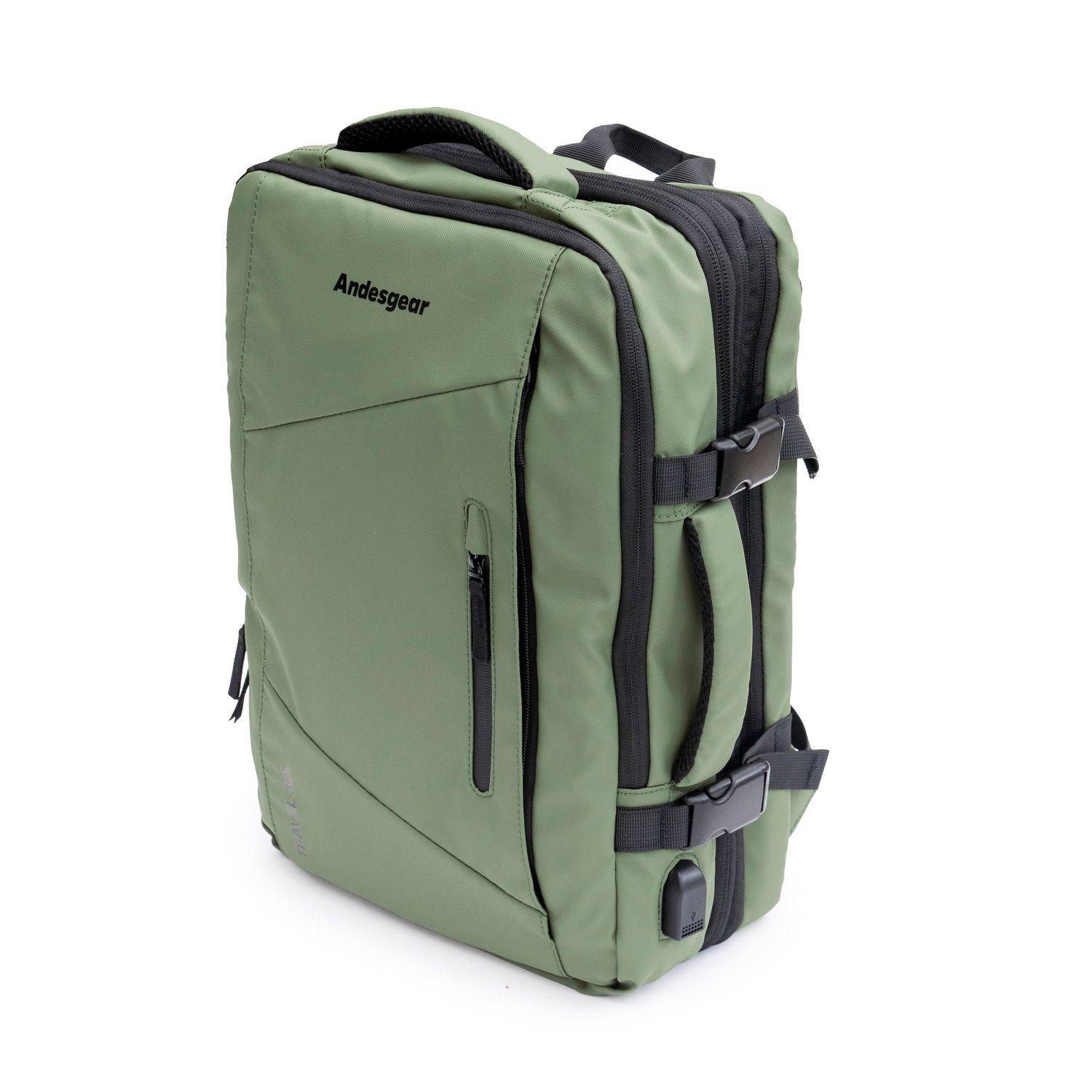 Mochila Andesgear Unisex Travel 30L Verde-1