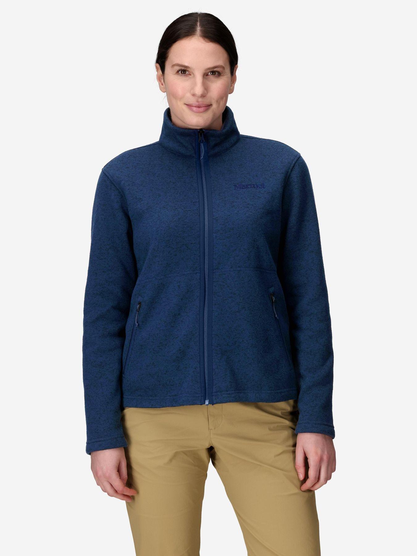 Polar Marmot Mujer Drop Line Jacket Azul-0