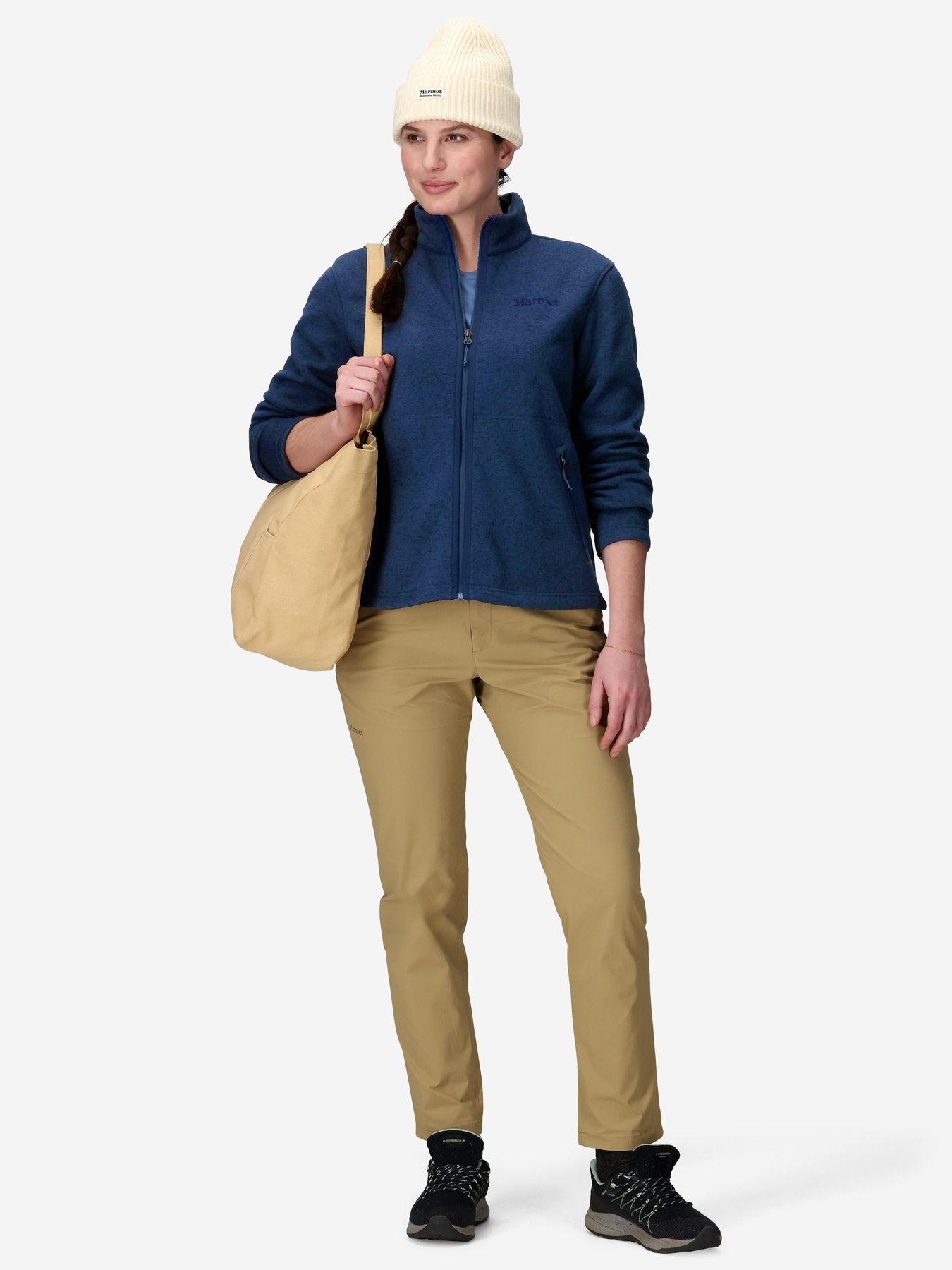 Polar Marmot Mujer Drop Line Jacket Azul-2