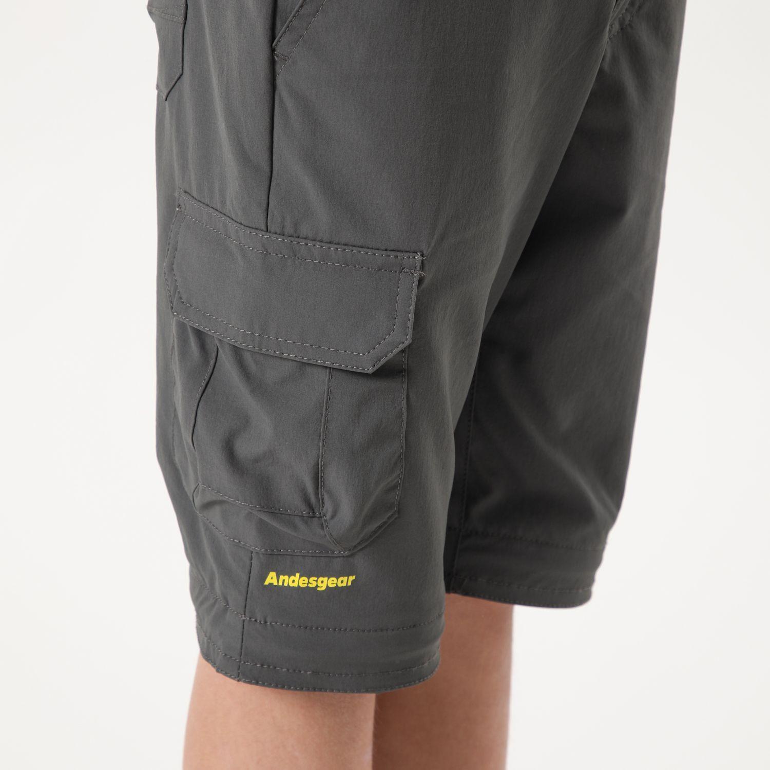 Pantalon Andesgear Niño Chacabuco Kids Gris-3