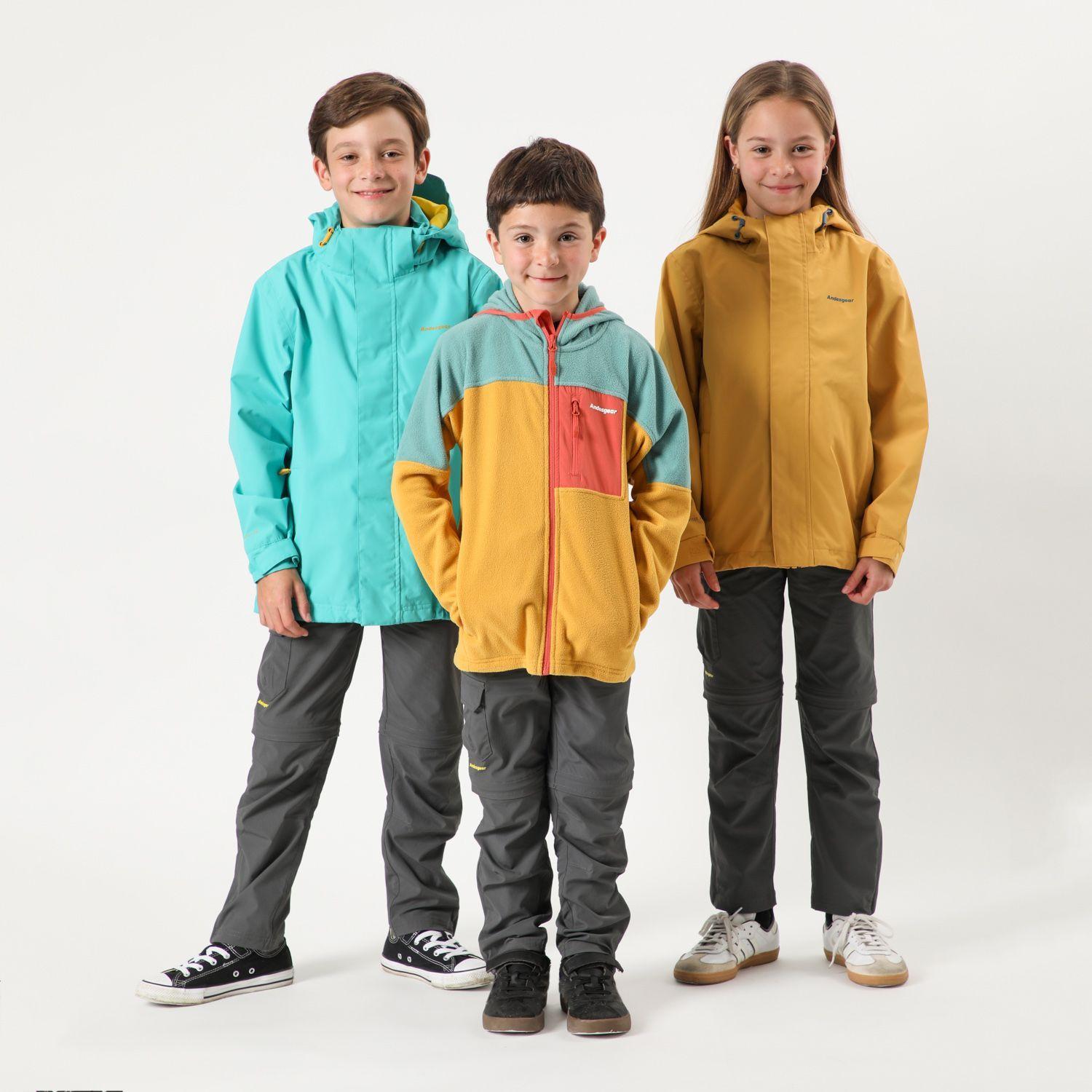 Pantalon Andesgear Niño Chacabuco Kids Gris-4