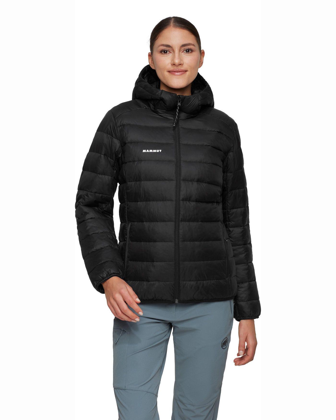 Chaqueta Mammut Mujer Crag In Hooded Negro-0