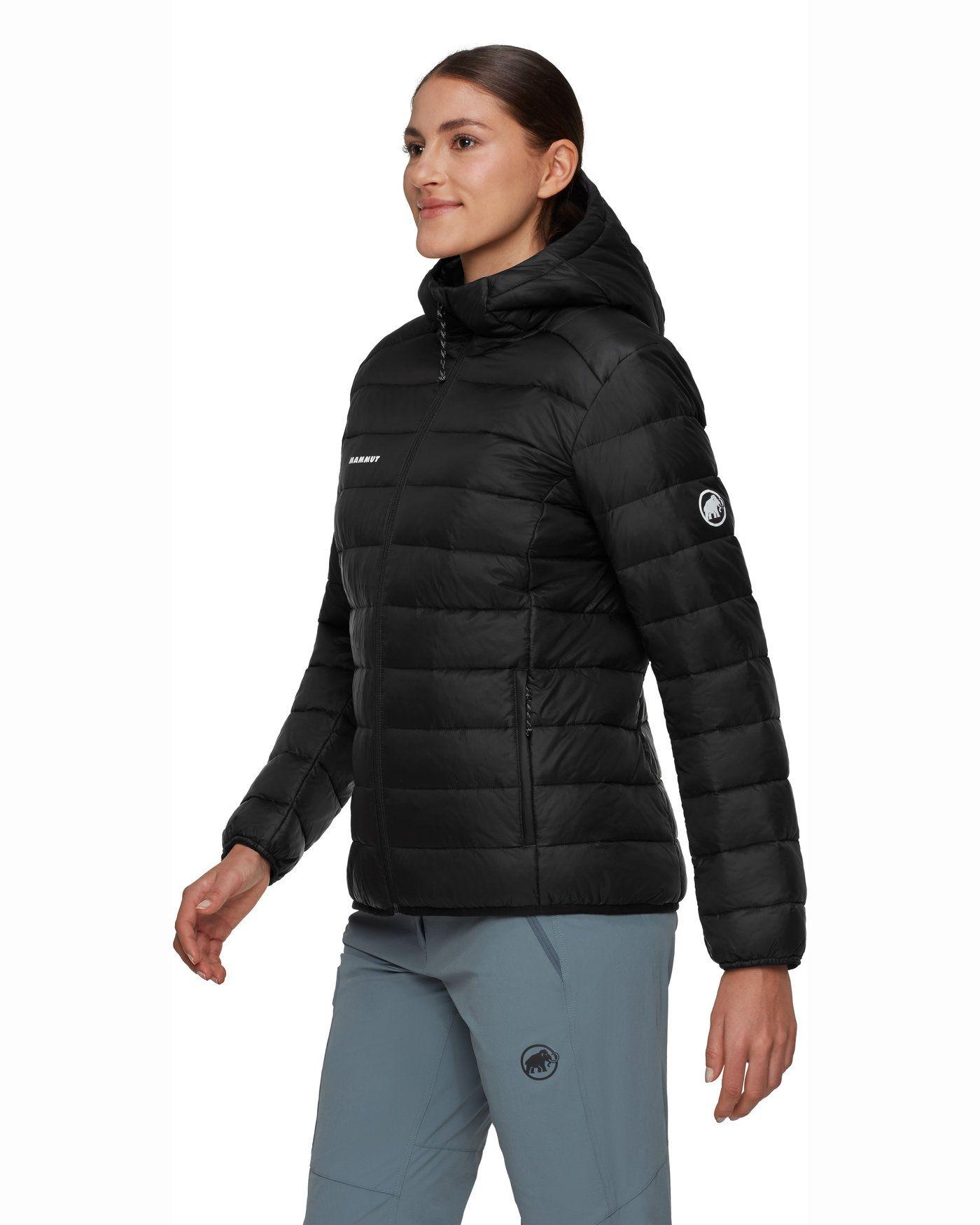 Chaqueta Mammut Mujer Crag In Hooded Negro-1