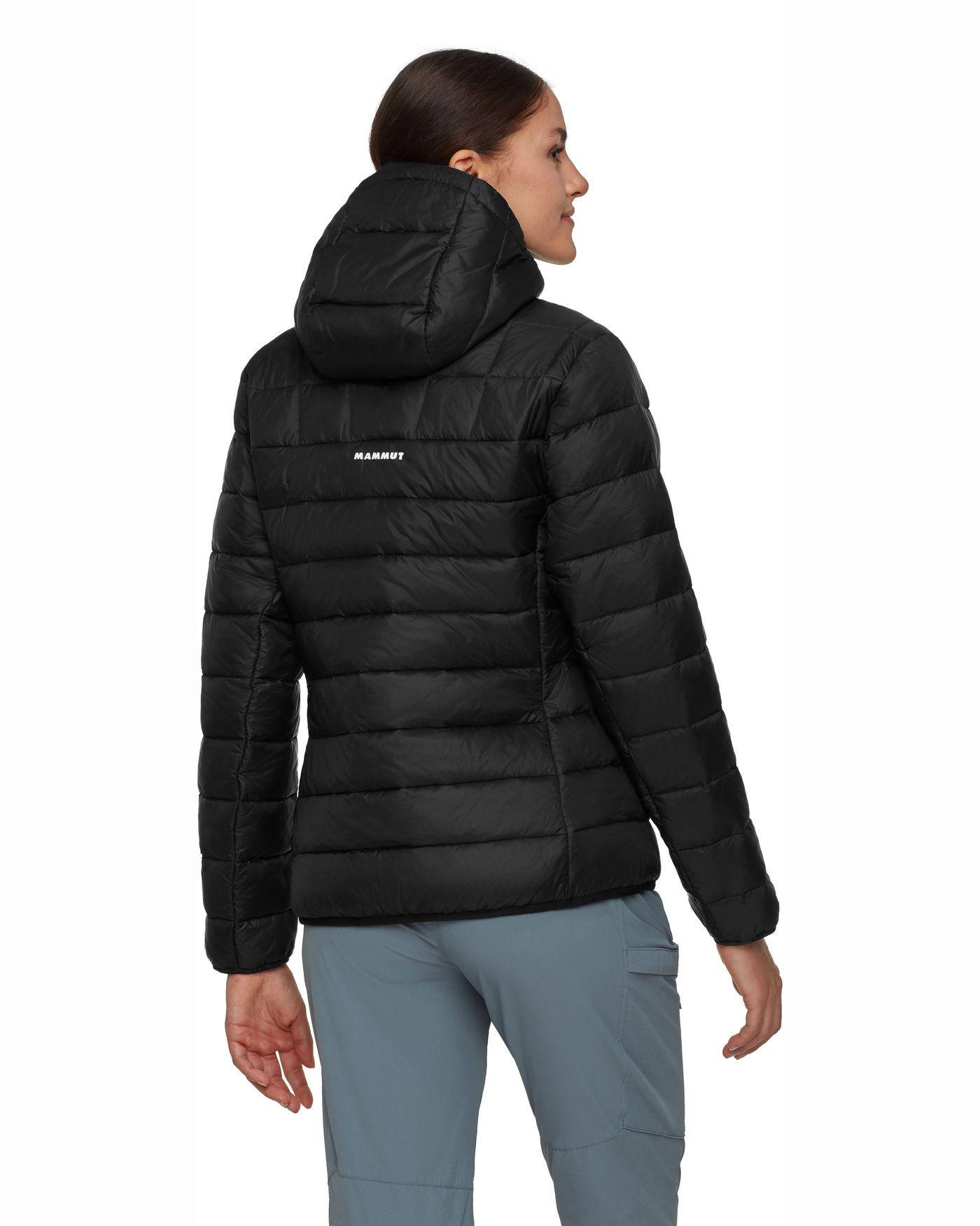Chaqueta Mammut Mujer Crag In Hooded Negro-2