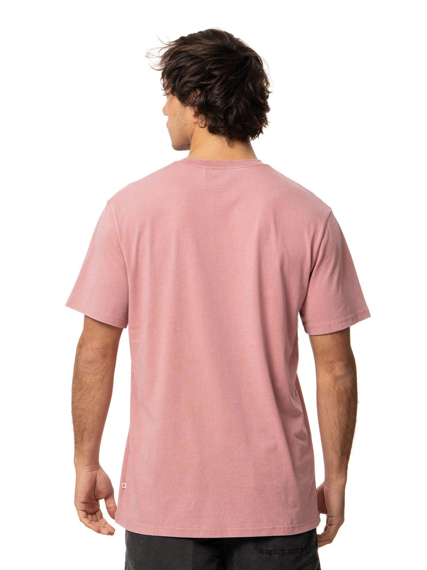 Polera Kivül Hombre Parche Rosado-2