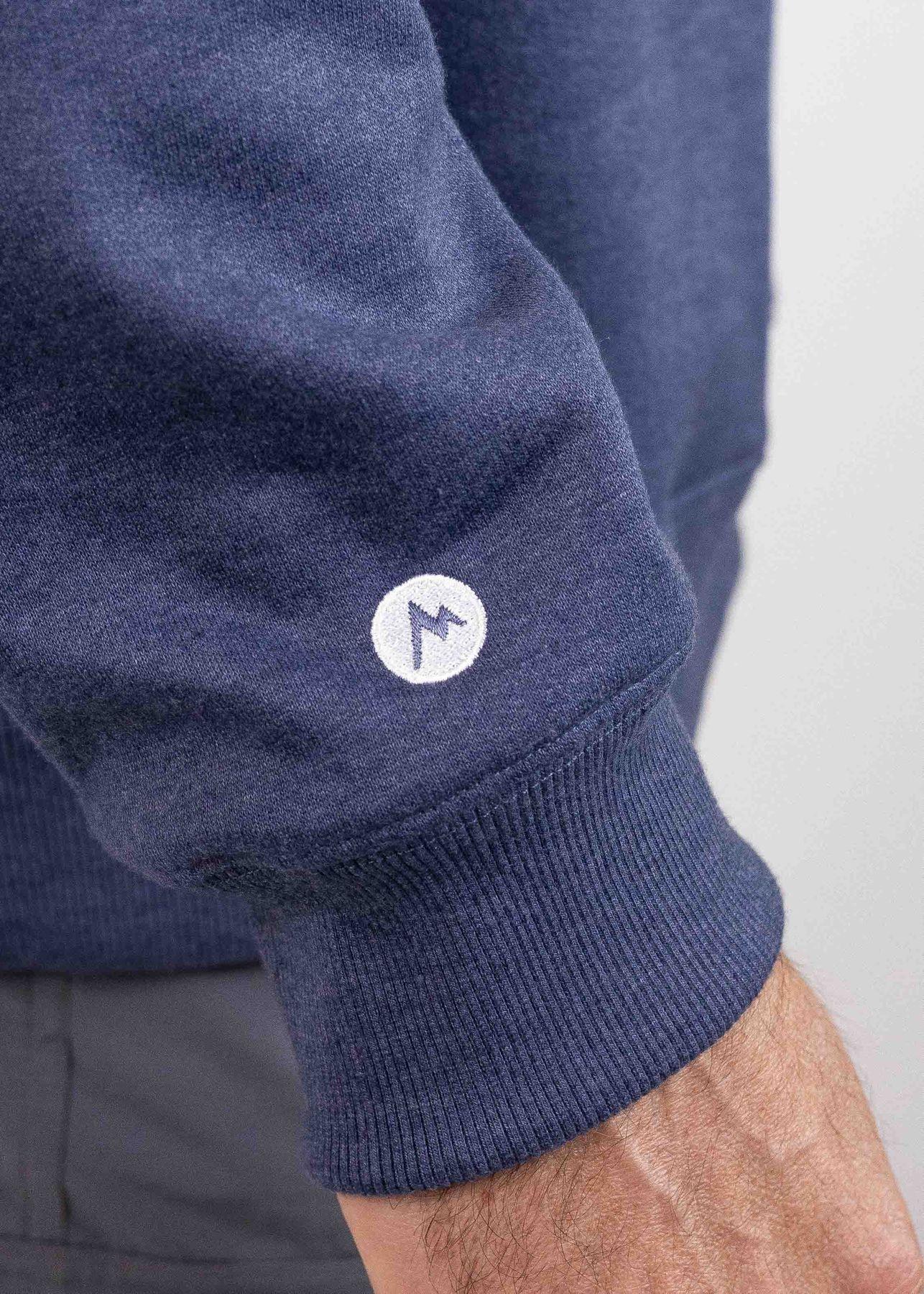 Polerón Marmot Hombre Mini Logo Crew Azul V25-5