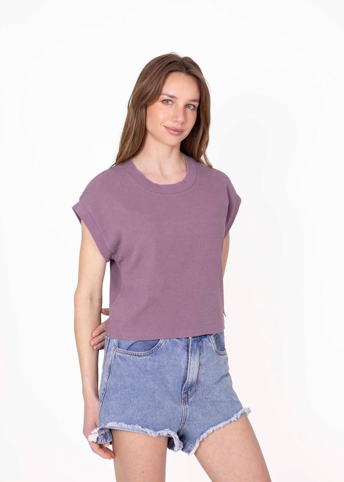 Polera Bambu Stoked V26 Mujer Lila-2