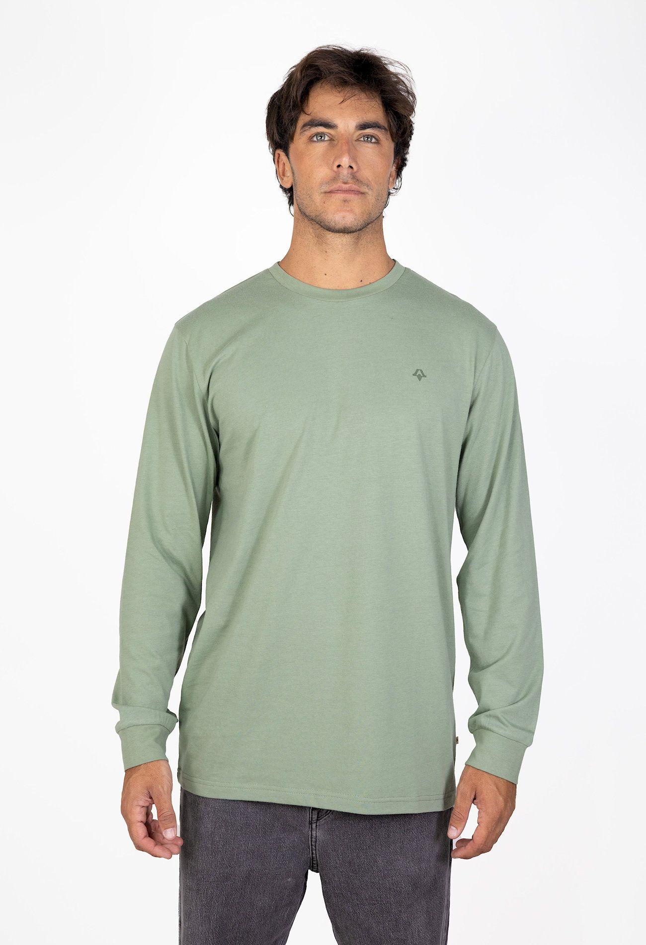 Polera Kivul Hombre Logo Verde-0