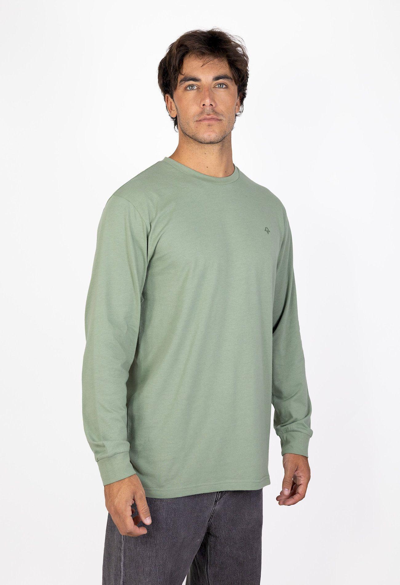 Polera Kivul Hombre Logo Verde-1