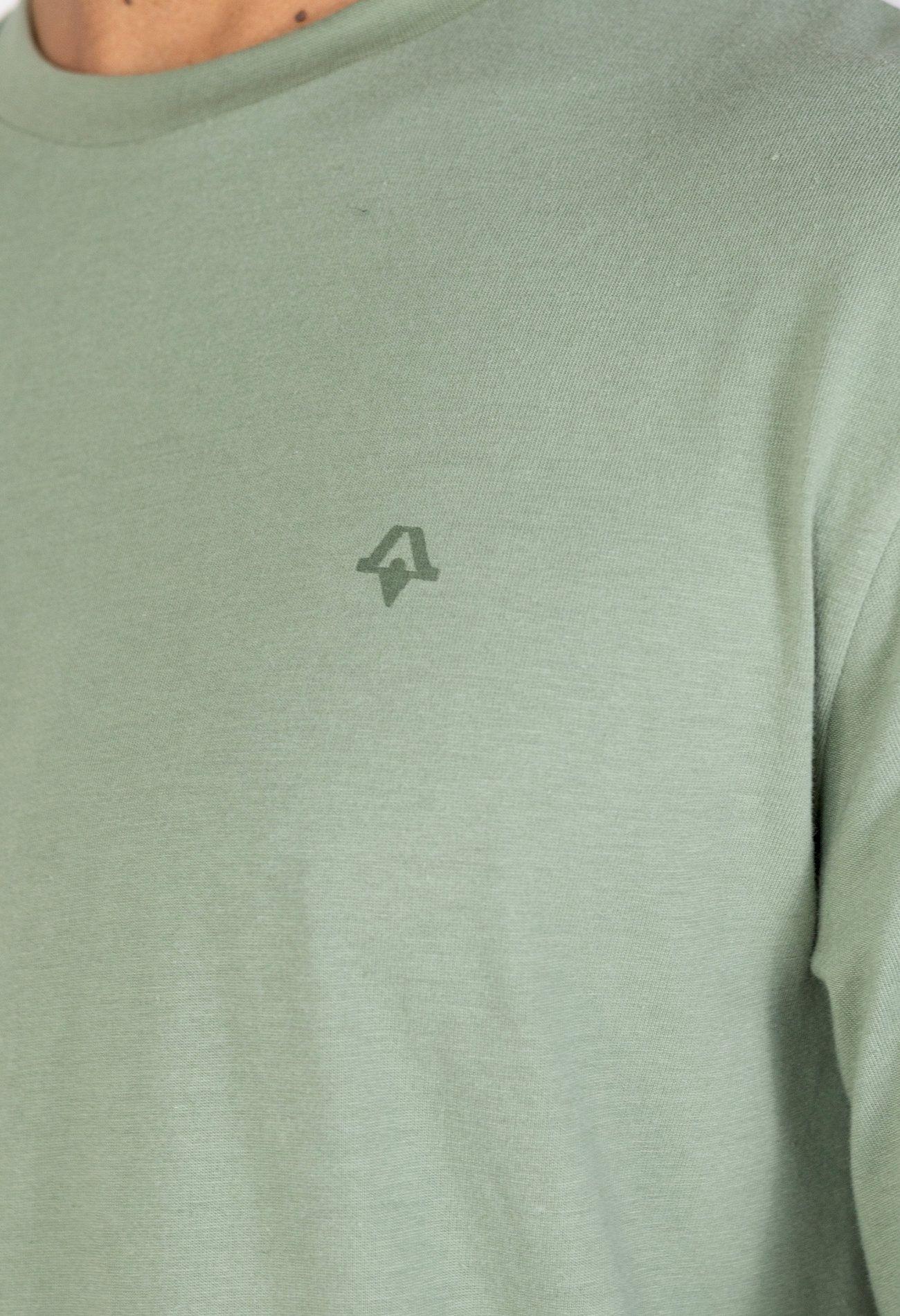 Polera Kivul Hombre Logo Verde-3