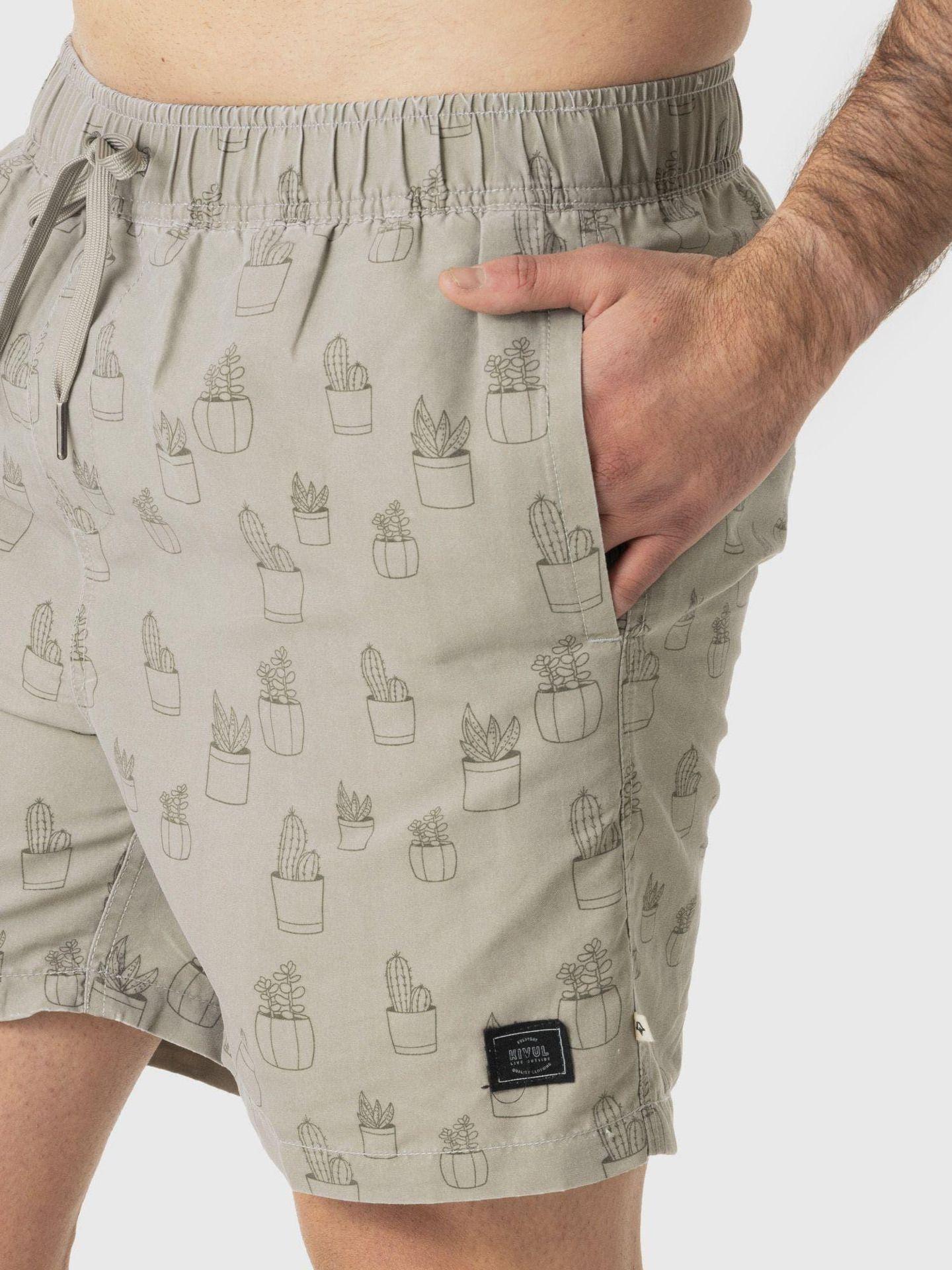 Traje Kivül Hombre De Baño Mullo Reciclado KV063 Beige-3