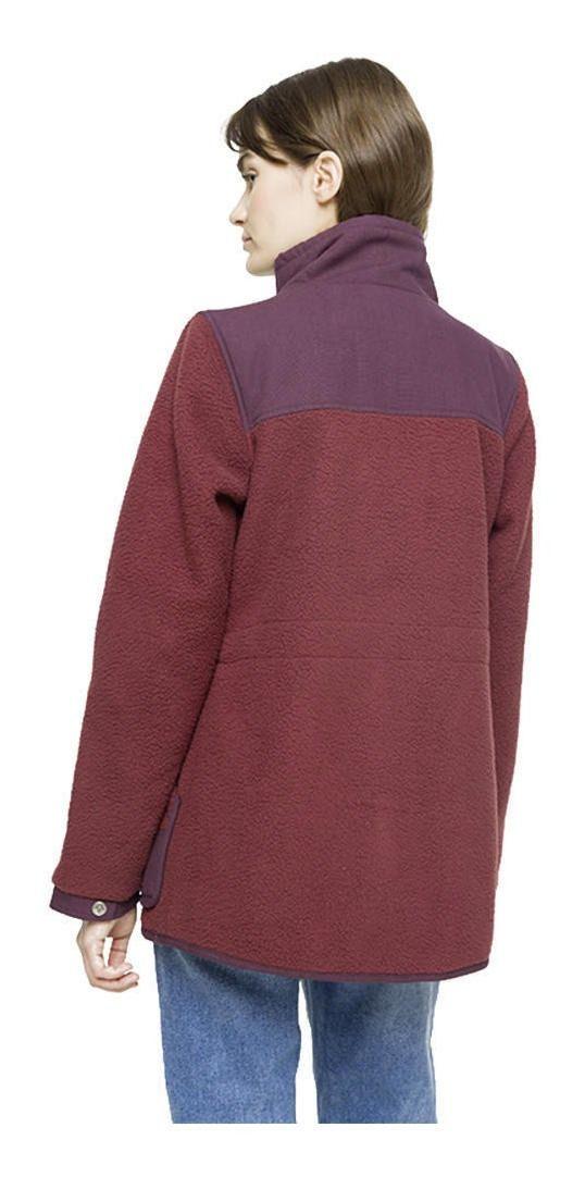 Chaqueta Kivül Mujer Flab Fleece Rojo-1